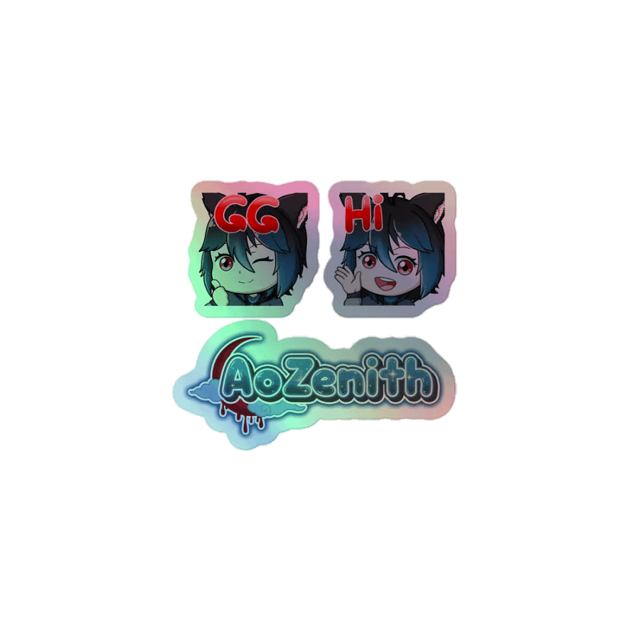 AoZenith Holographic Stickers (Set 1) product image (1)