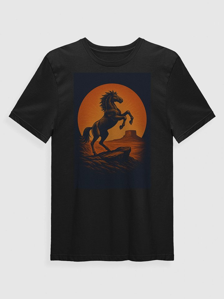 WILD HORSE IN SUNSET product image (1)