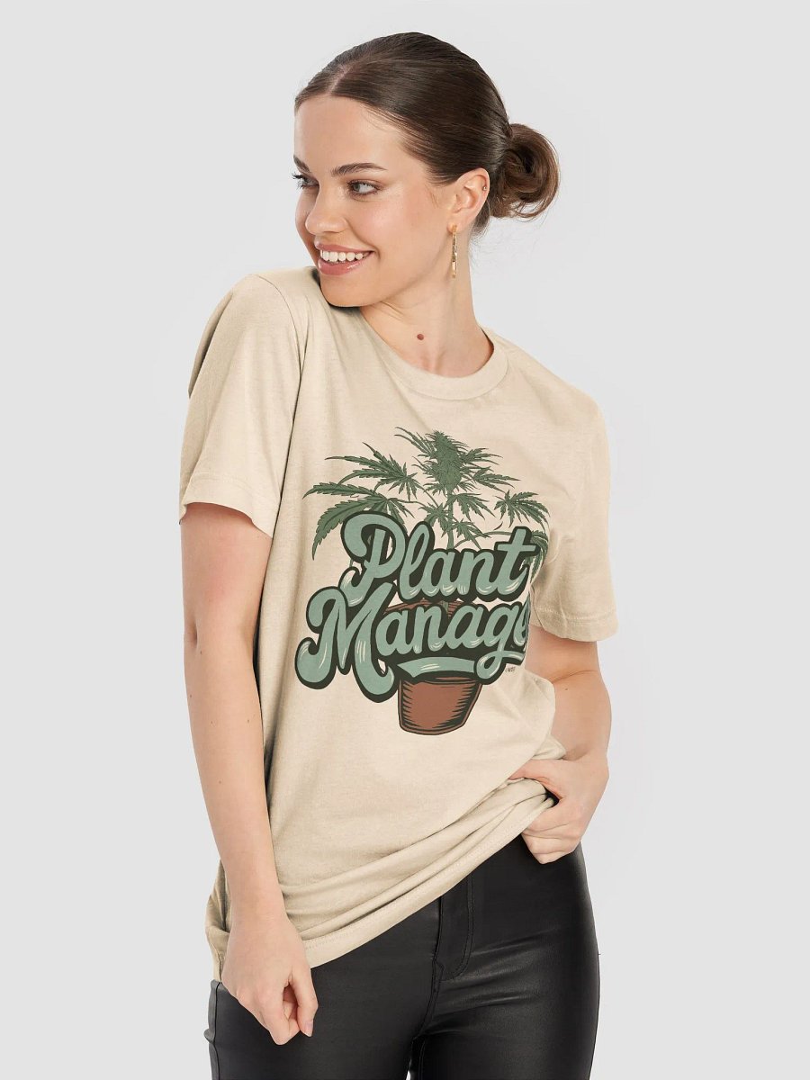 Plant Manager Cannabis Leaf T-Shirt product image (7)