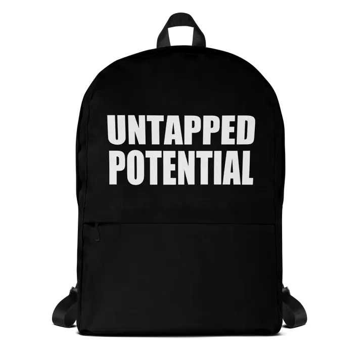 Untapped Potential All-Over Backpack product image (1)