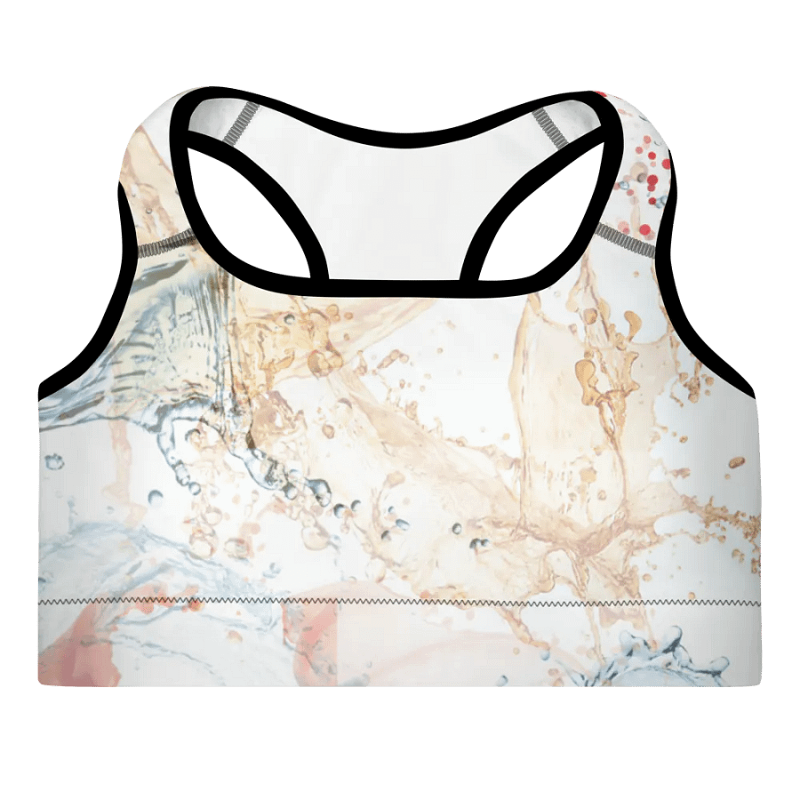 Splashed Fusion Padded Sports Bra product image (10)