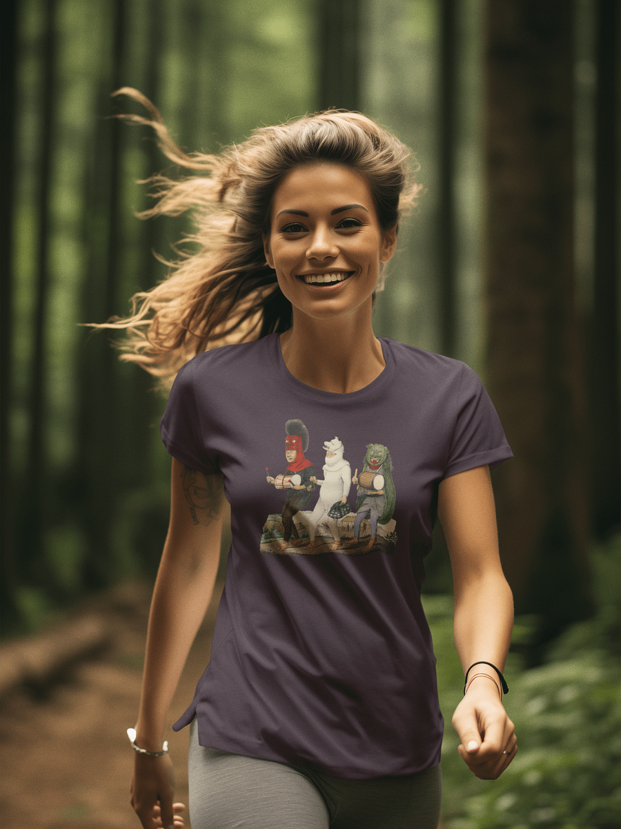 Rhythmic Wildlife Parade T-Shirt product image (29)