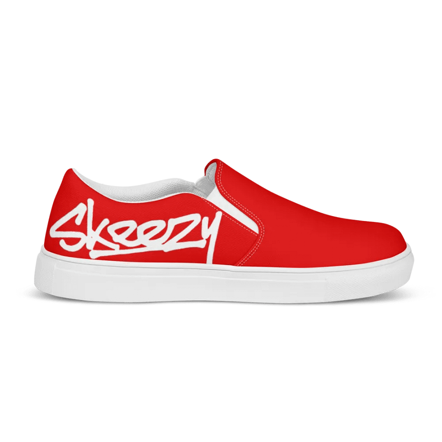 Solid Skeezy Slip-Ons RED product image (9)