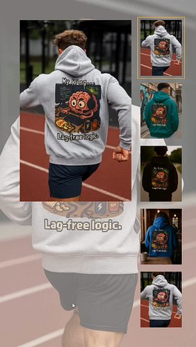 🎮✨ Level up your style with the Lag-Free Logic Gamer Hoodie — made for every duo, squad, and player who knows that love and f...