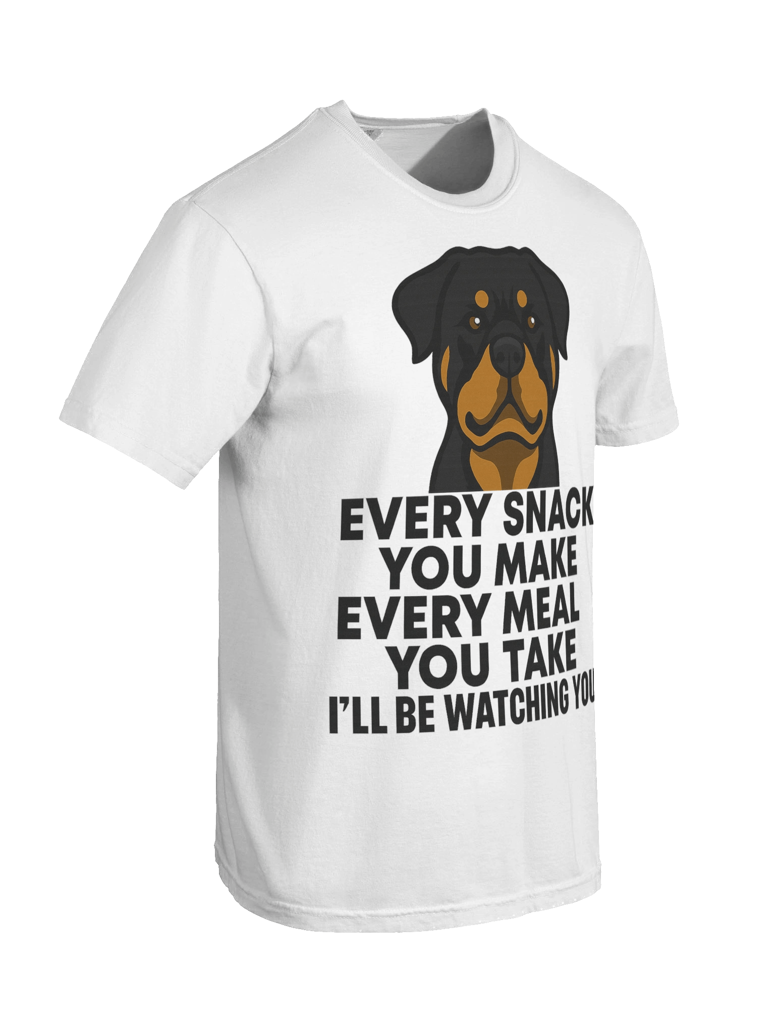 Watchful Rottweiler T-Shirt product image (75)