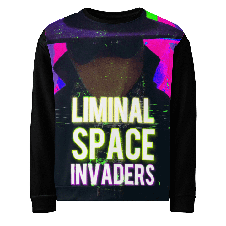 Liminal Space Invaders SweatShirt product image (1)
