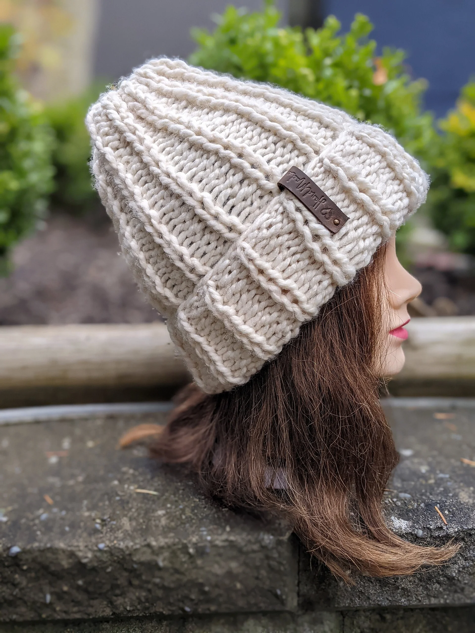 Royal Icing Bulky Hat Knitting Pattern product image (3)