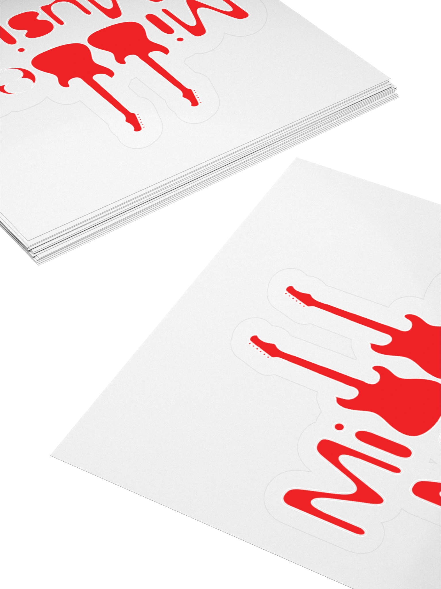 OG Red Logo Kiss Cut Stickers product image (11)