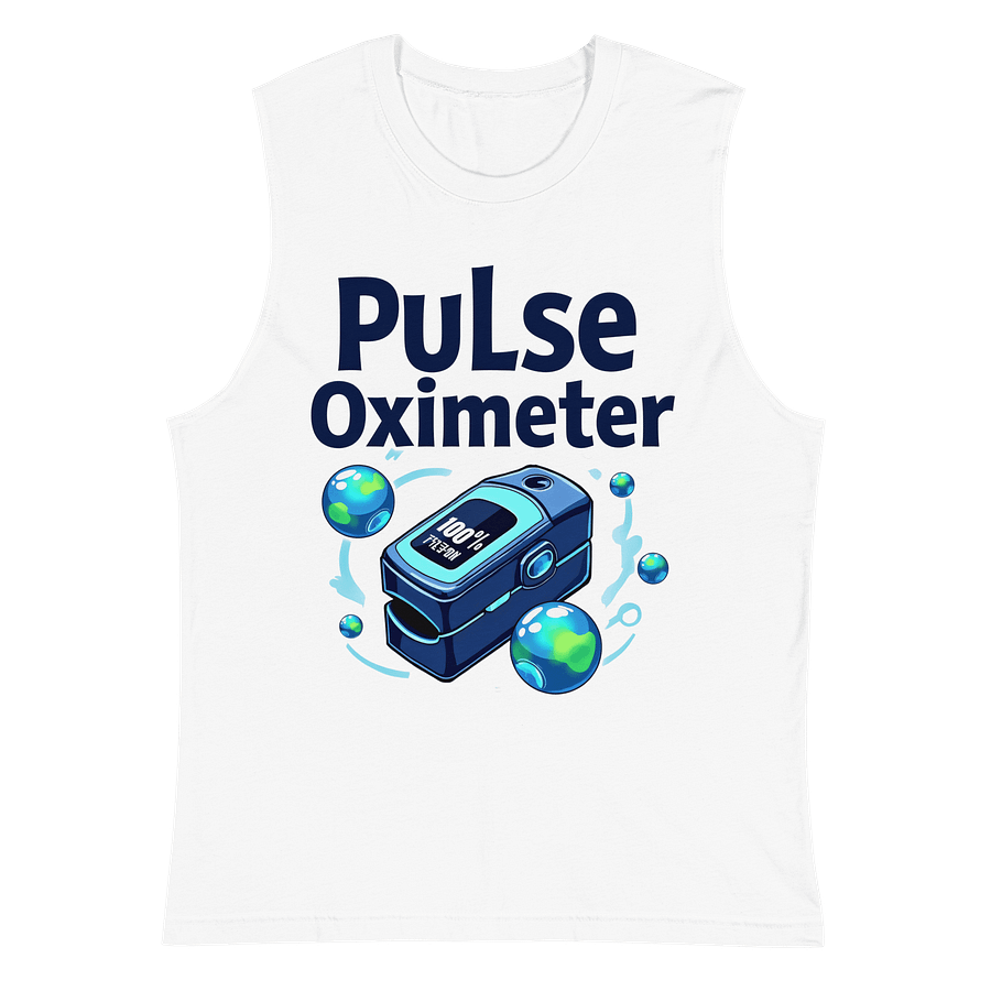Vitality Check Pulse Oximeter Cartoon Art Print product image (2)
