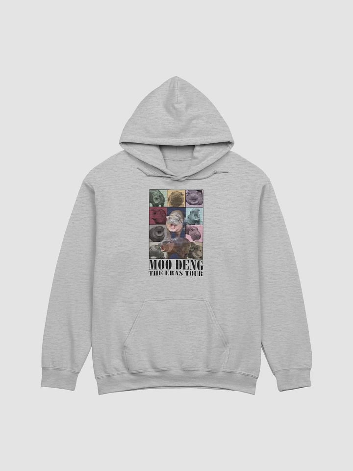 In My Moo Deng Era Playful Hippo Expressions Hoodie product image (1)