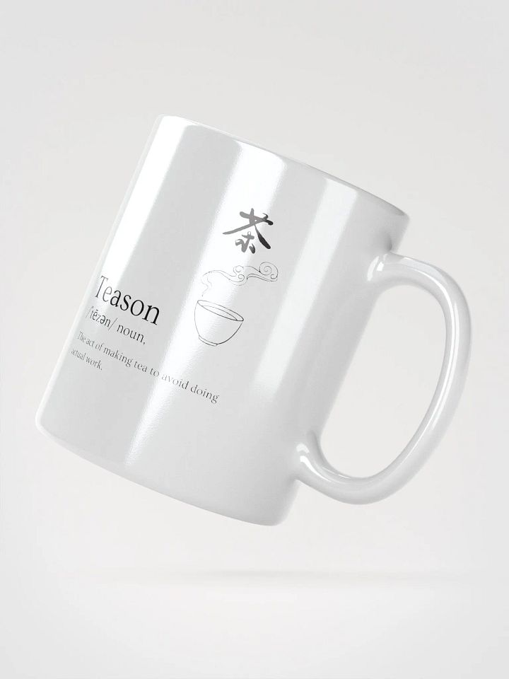 Blossom Brew White Glossy Mug product image (4)