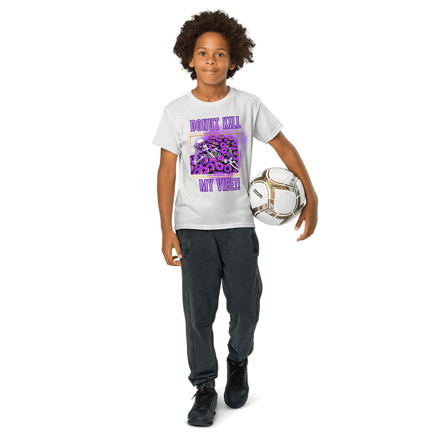 Donut Kill My Vibe Youth Sports Tee product image (73)