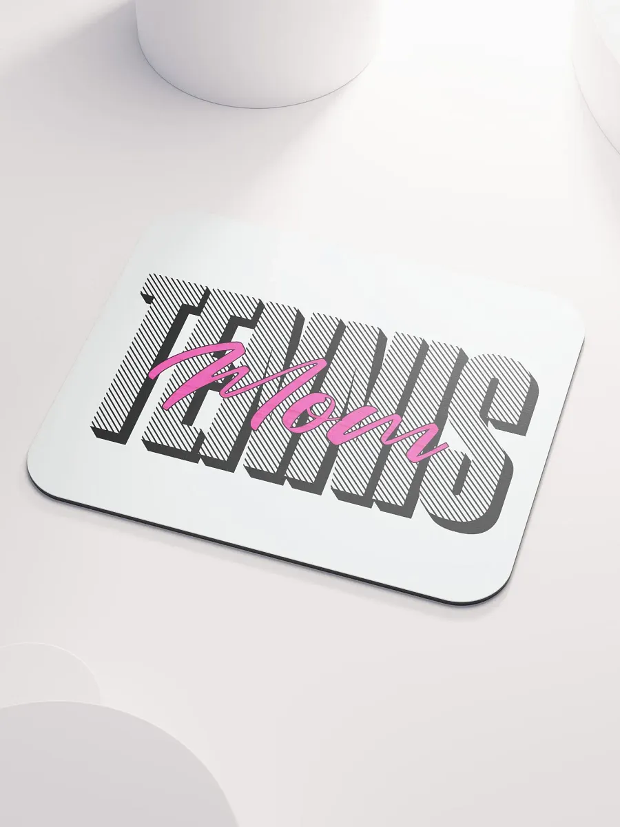 Tennis Mom Trendy Mouse Pad product image (3)