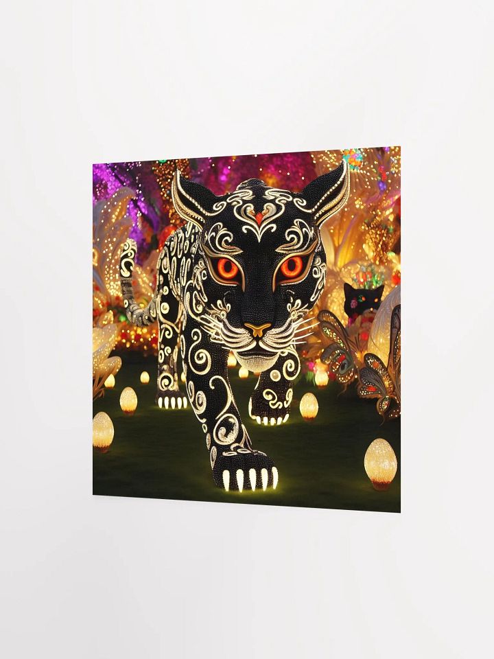 Mystical Panther Illuminated Poster product image (6)