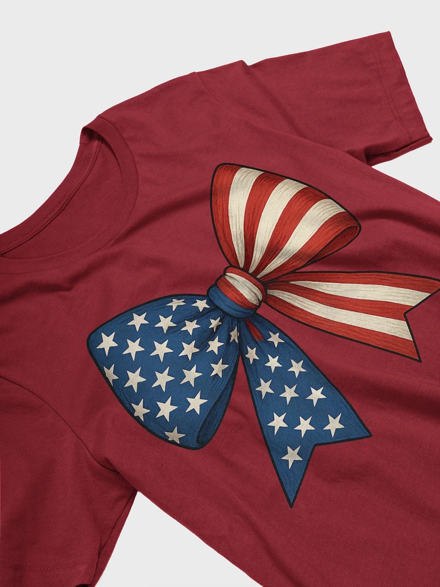 Fourth of July Decorative Bow T-Shirt product image (15)