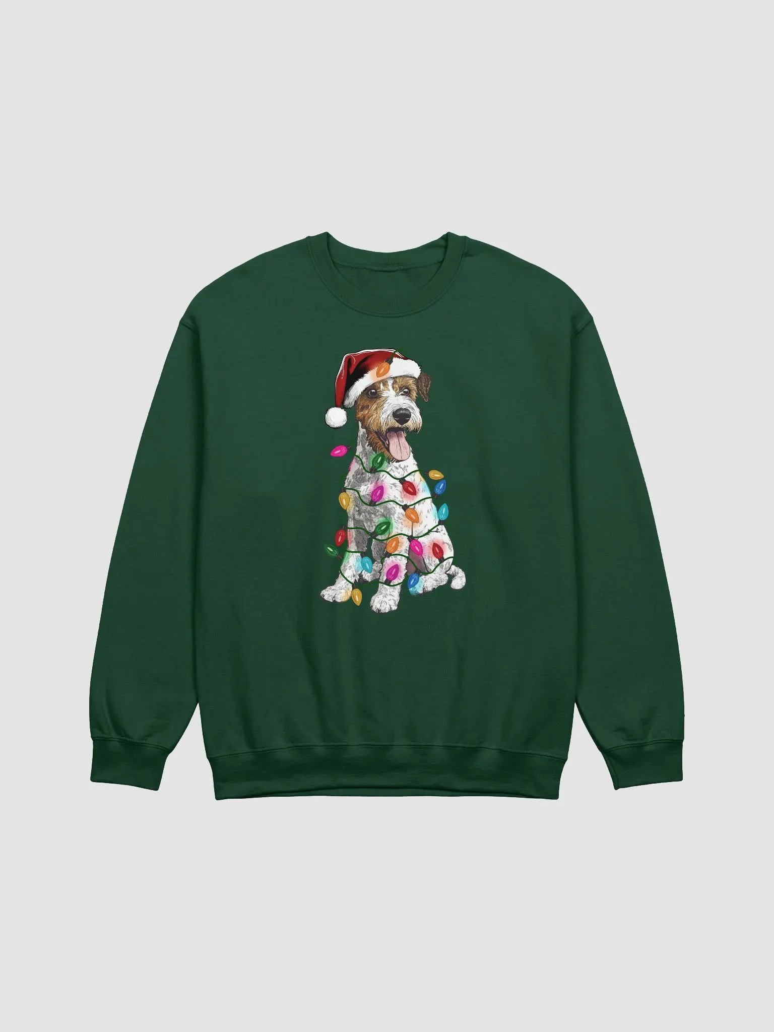 Funny Wire Fox Terrier Christmas Sweatshirt product image (8)