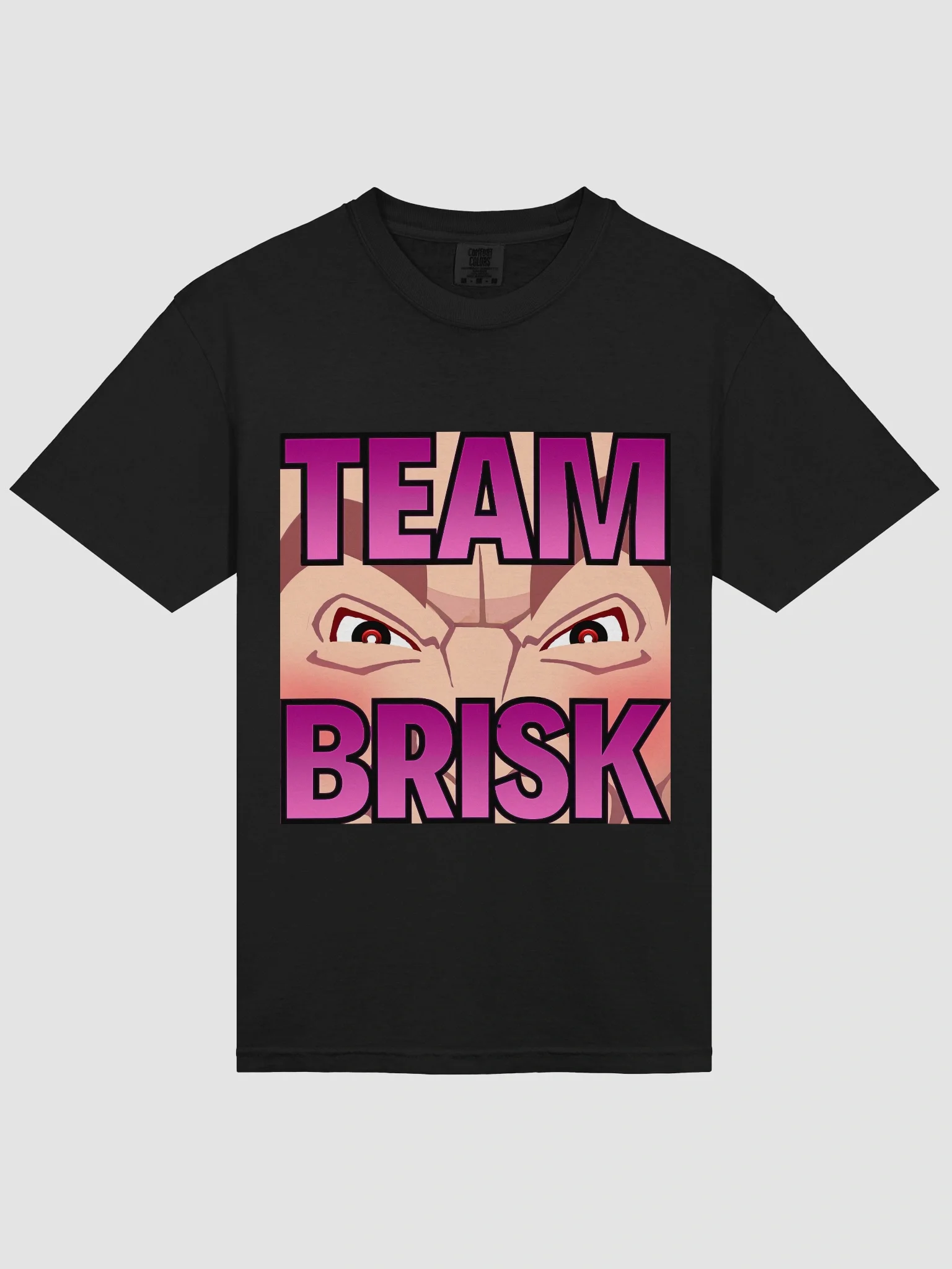 Team Brisk Heavyweight Tee Pink Fade Logo product image (13)