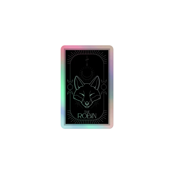 The Robin Holographic Sticker product image (1)
