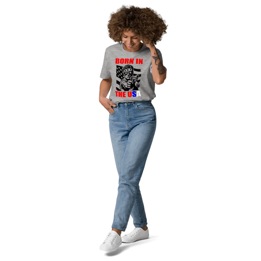 Born in the Usa  patriotic patriot t shirt product image (9)