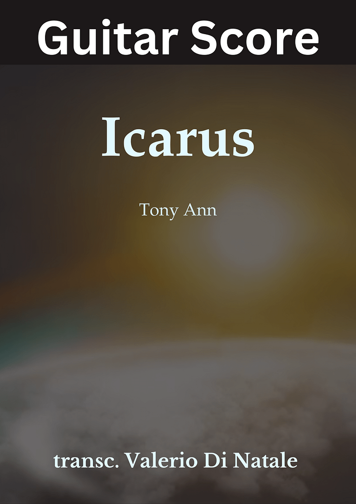 ICARUS for guitar by T.Ann product image (1)