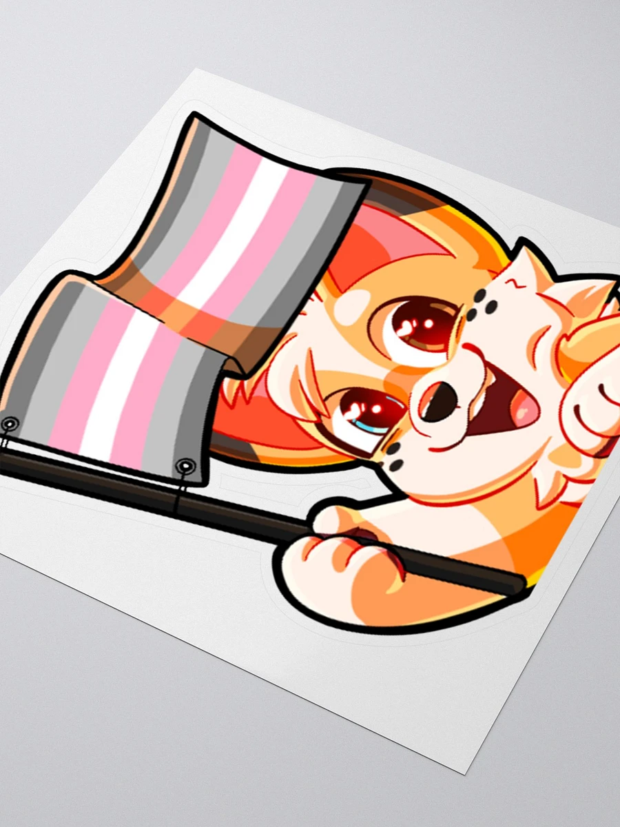 Demigirl Pride Sticker product image (3)