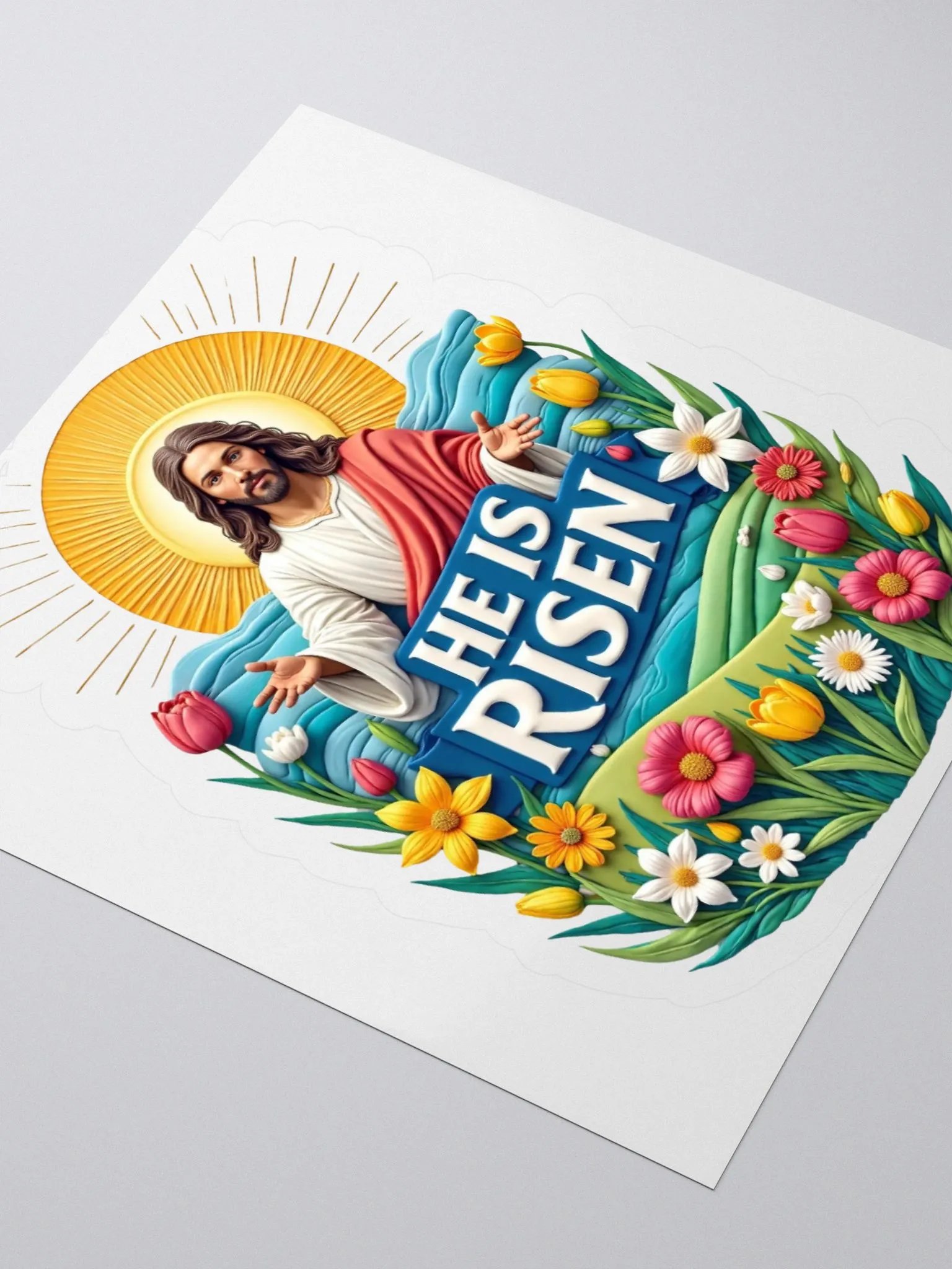 He IS Risen Sticker Set product image (7)