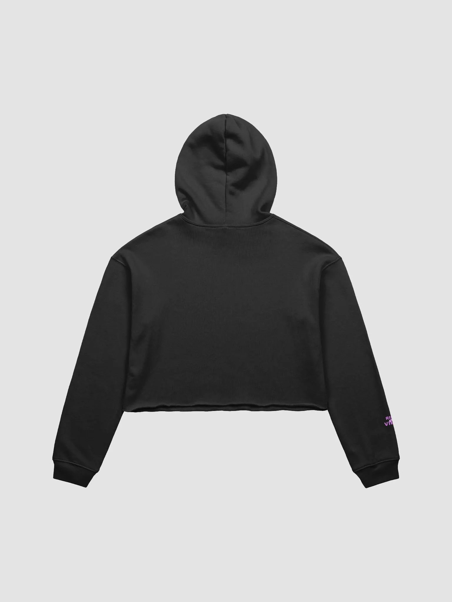 Rich Forever/Rich B!tch Vibes Crop Top Hoodie by Streetbaby Co product image (3)