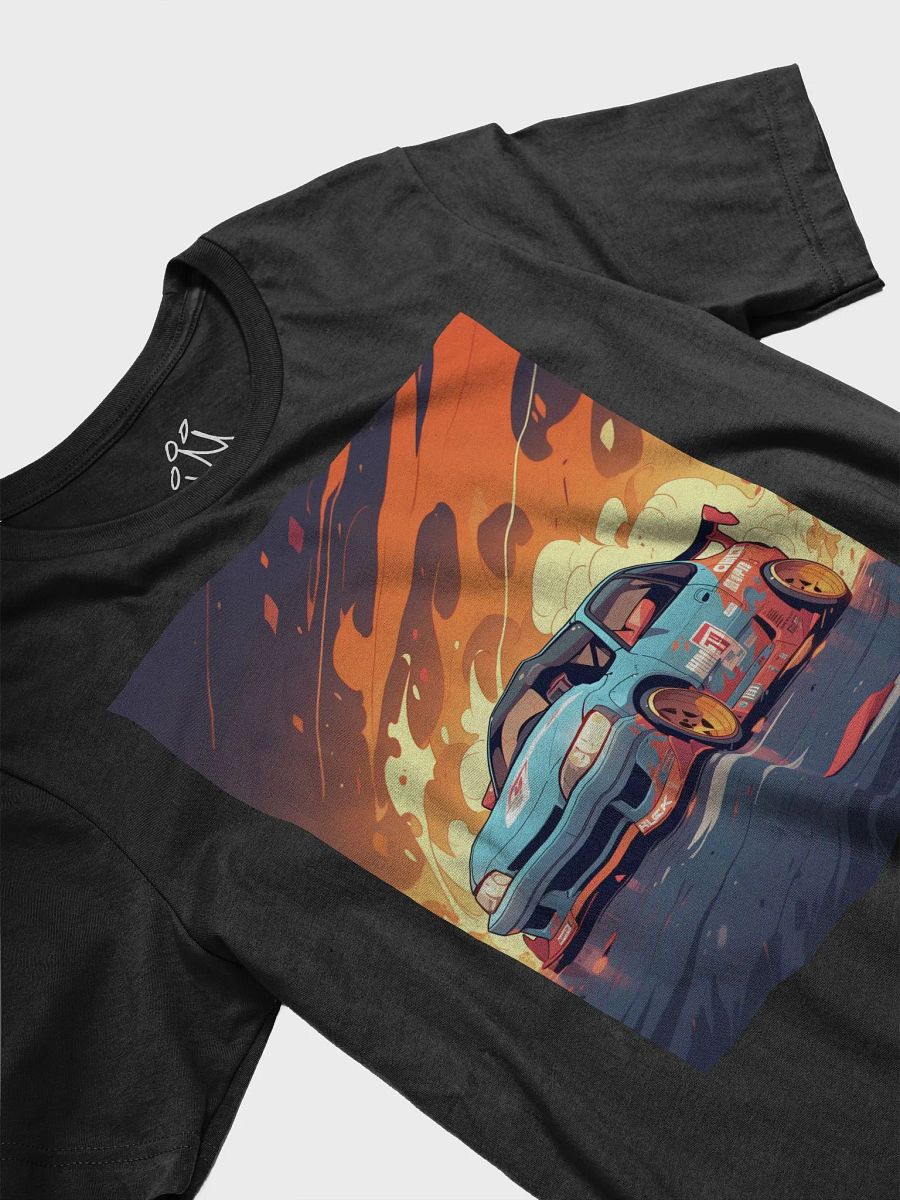 Car Drifting Flames T-Shirt: Ignite Your Style! product image (3)