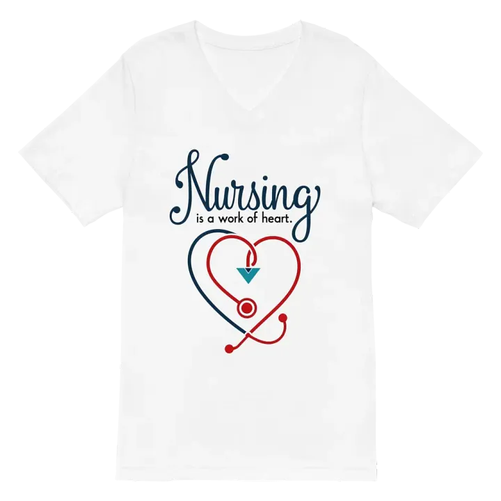 Heartfelt Nursing V-Neck Tee product image (2)
