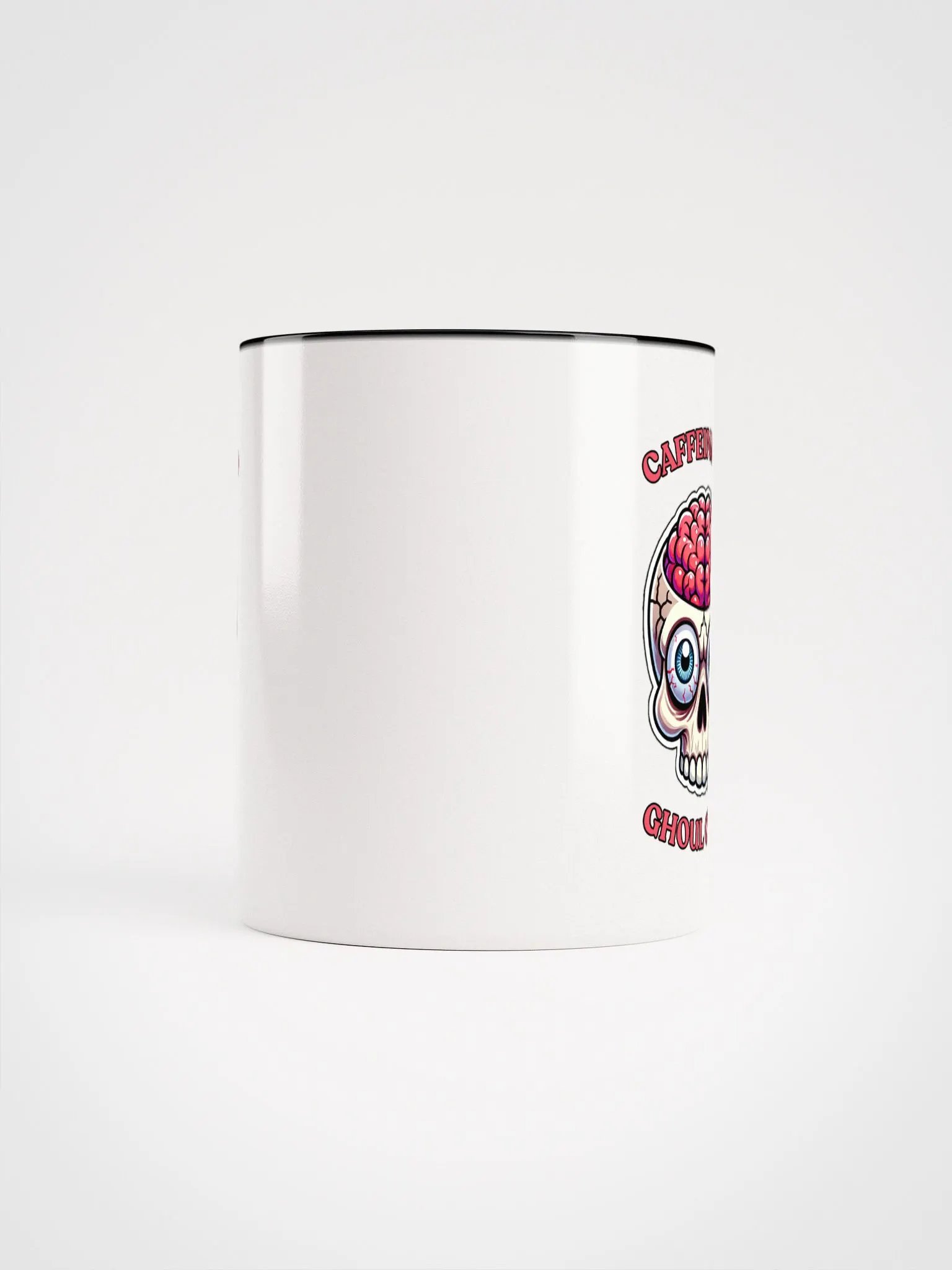 Caffeinated Ghoul Club White Mug product image (5)