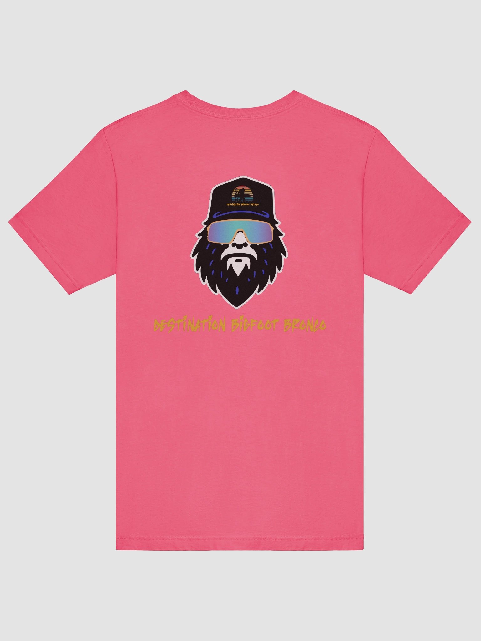 Destination Bigfoot Bronco Bigfoot T-Shirt (Pink) product image (6)
