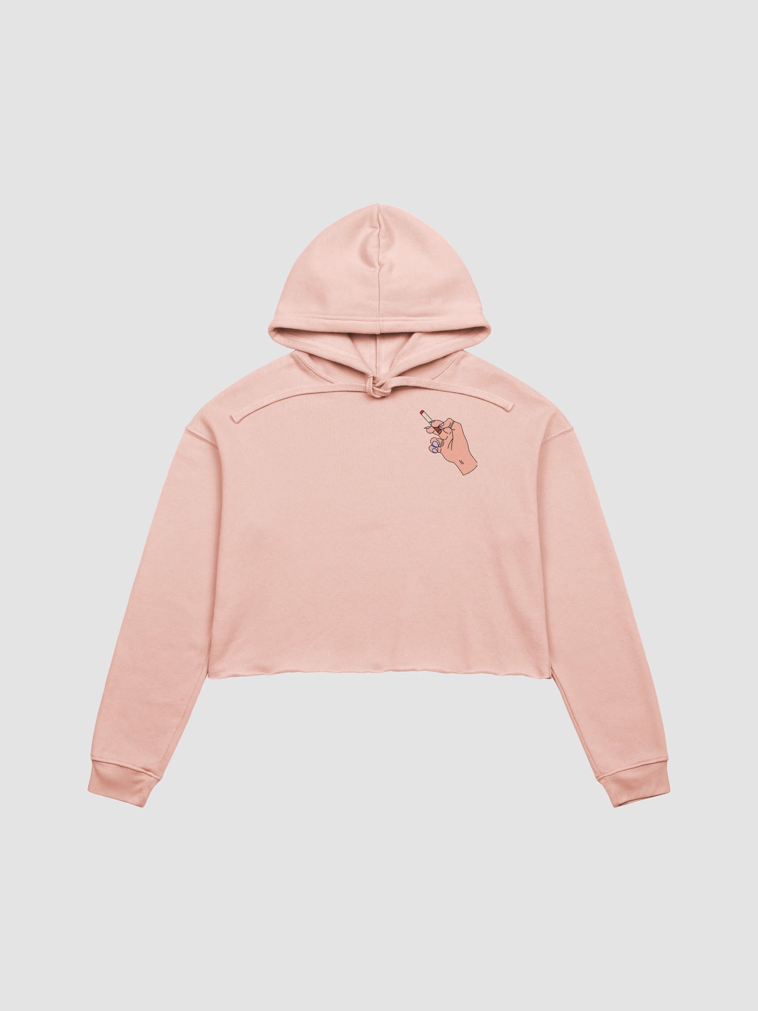 Lighting a F*G Crop Hoodie product image (5)