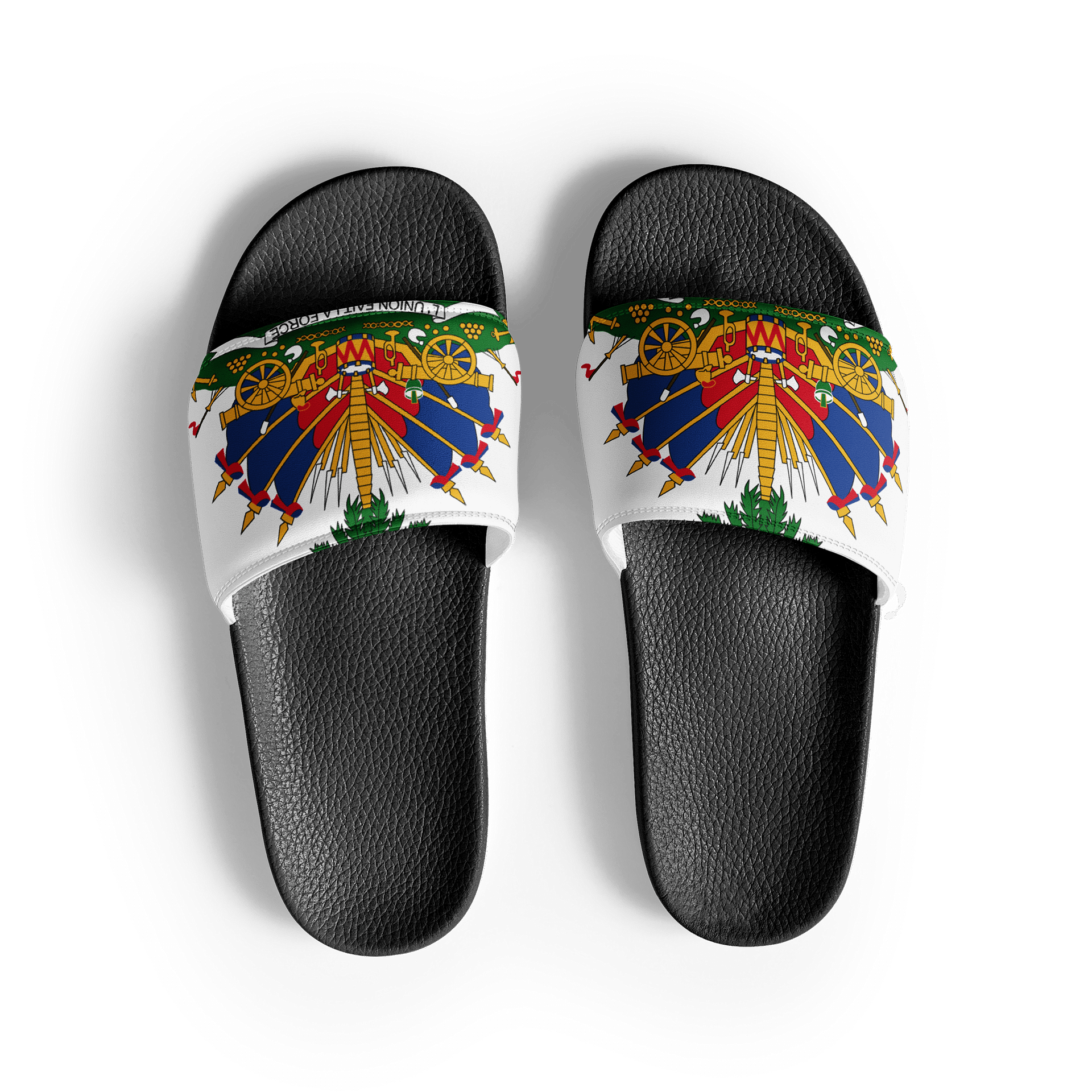 Palm Tree Coat of Arms Women's Slides product image (2)