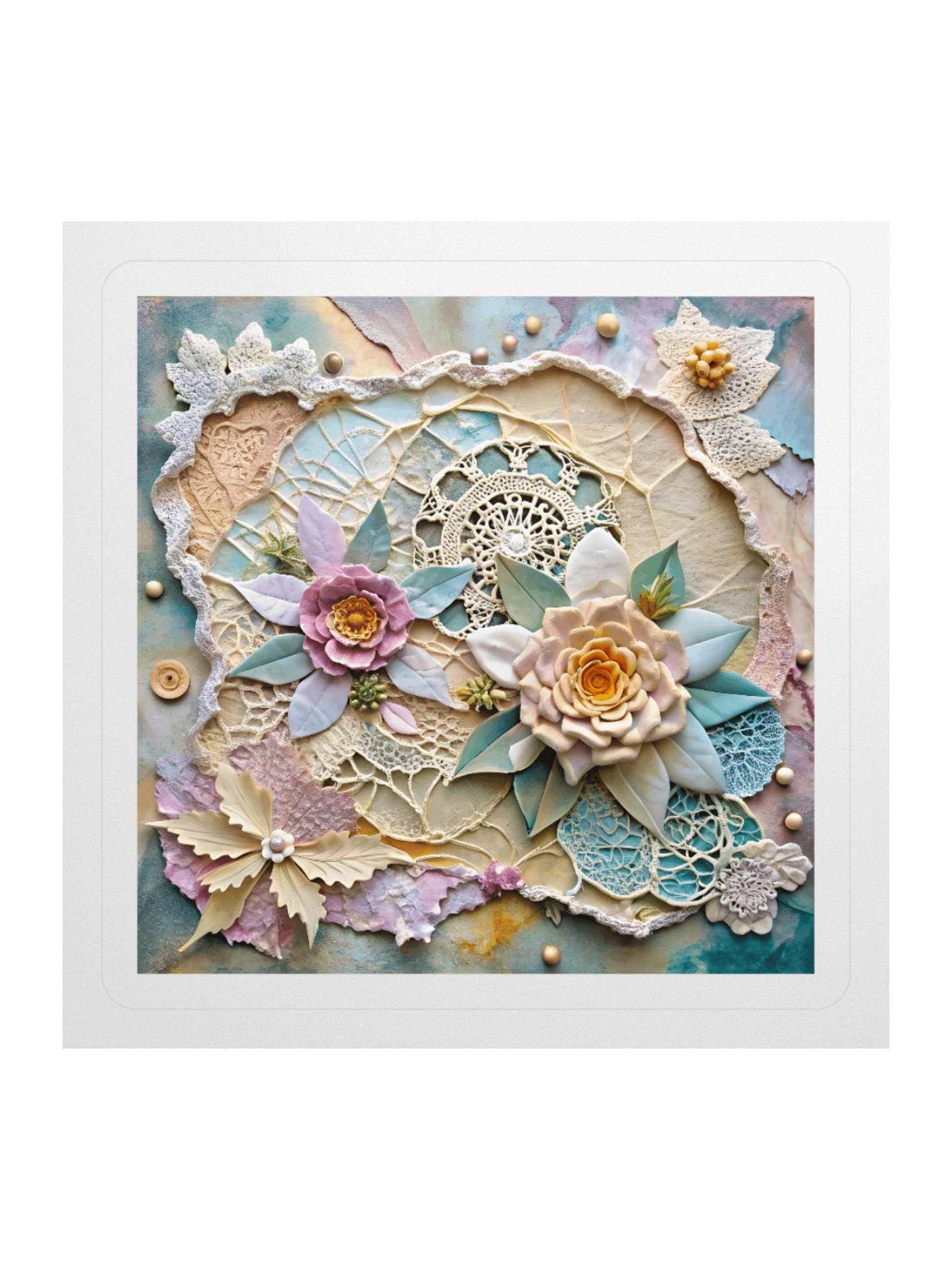 Layered Realms Collage Sticker #2 product image (1)