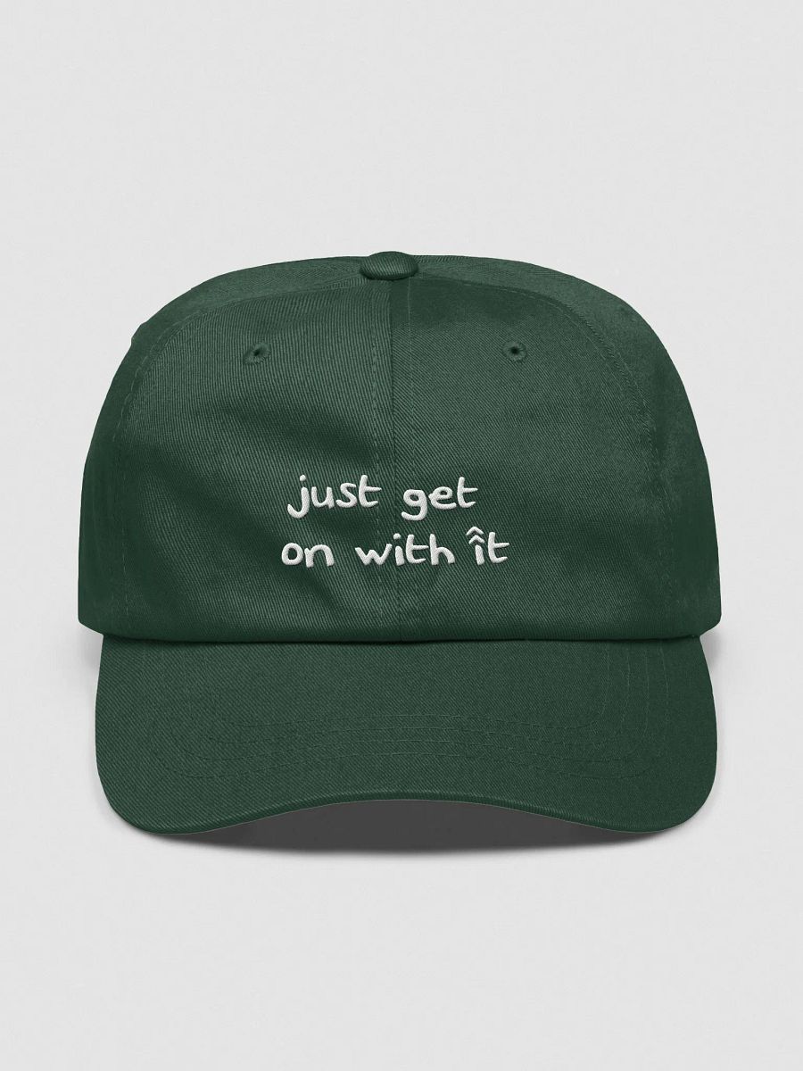 'Just Get On With It' Cap product image (9)