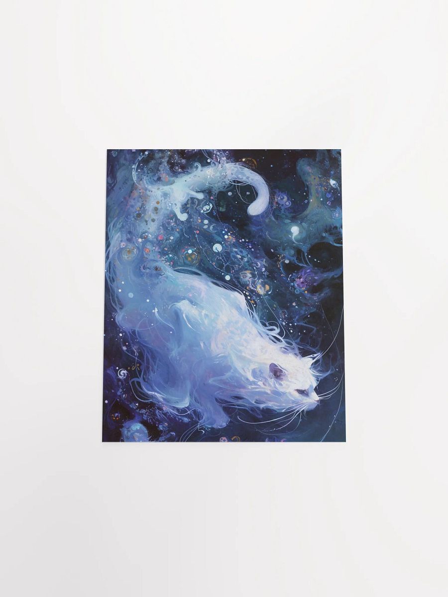 Cosmic Cat Celestial Art Poster product image (4)