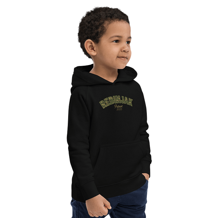 REBINJAK Patriot 2025 Kids Eco Hoodie product image (4)