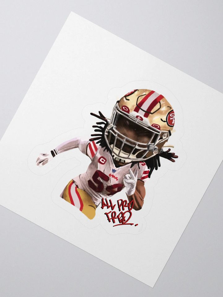All Pro Fred Sticker product image (4)
