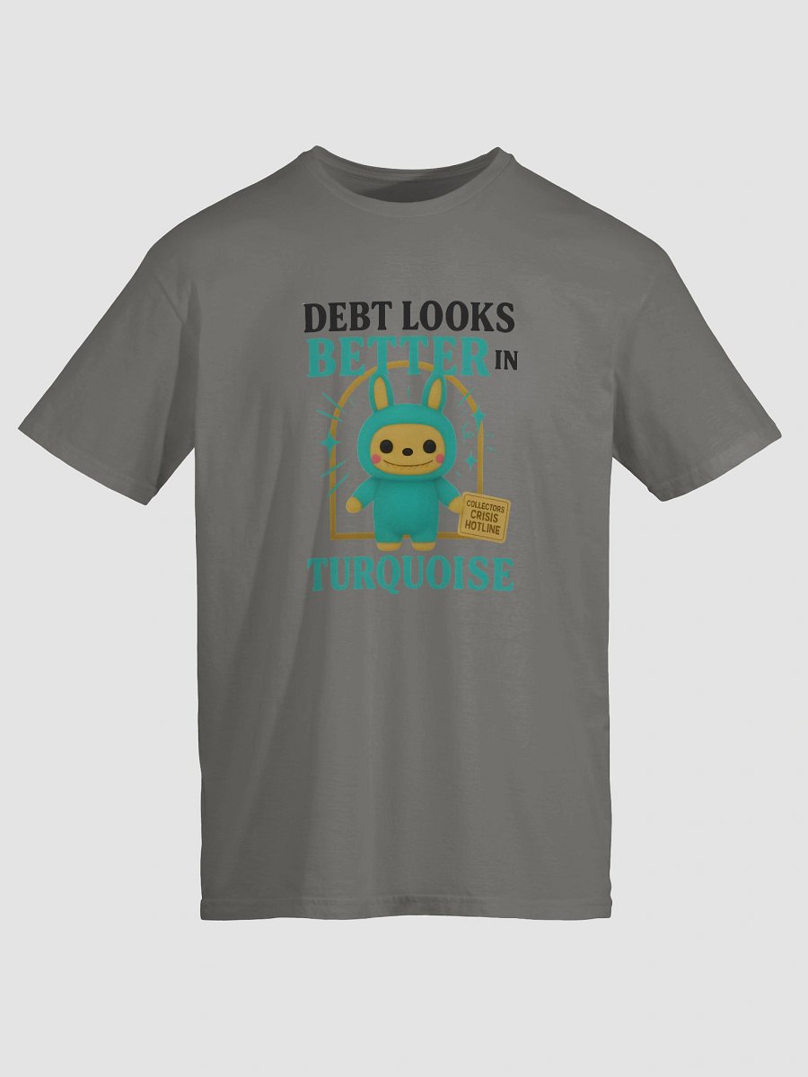 Turquoise Crisis Collector T-Shirt product image (32)