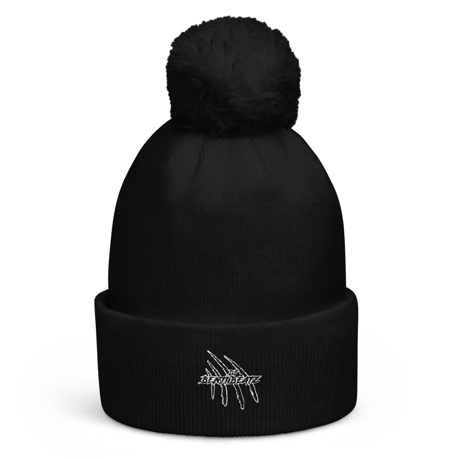 "DJ Benji Beatz Logo" Beechfield Pom-Pom Beanie product image (1)