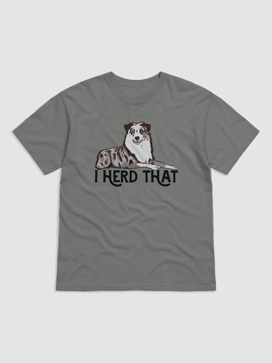 Custom - I Herd That | T-Shirt for Australian Shepherd (Red Merle) Dog Owners product image (12)