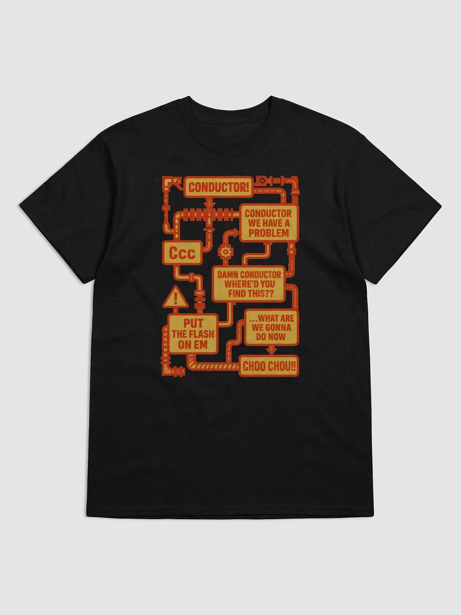 CONDUCTOR FLOW CHART TEE product image (1)