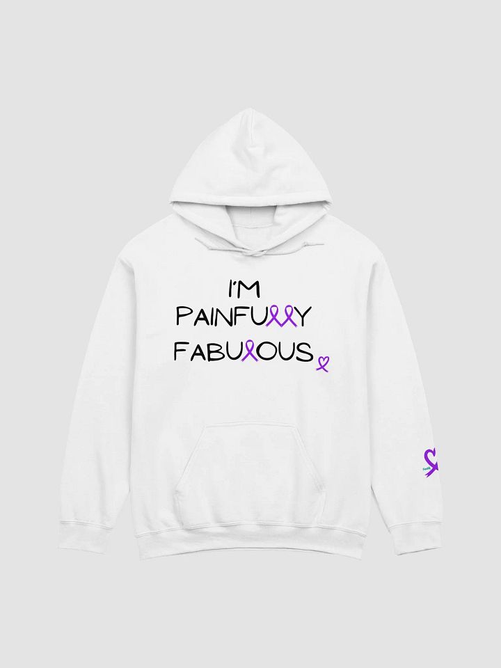 I'm Painfully Fabulous Hoodie- Black Print product image (1)