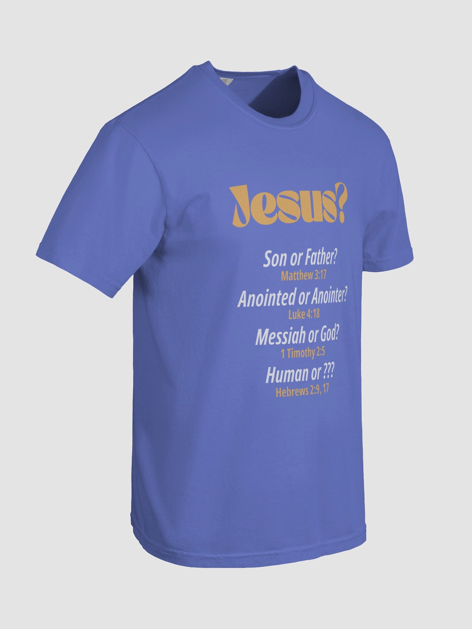 Who is Jesus Heavyweight Relaxed Fit T-Shirt product image (106)