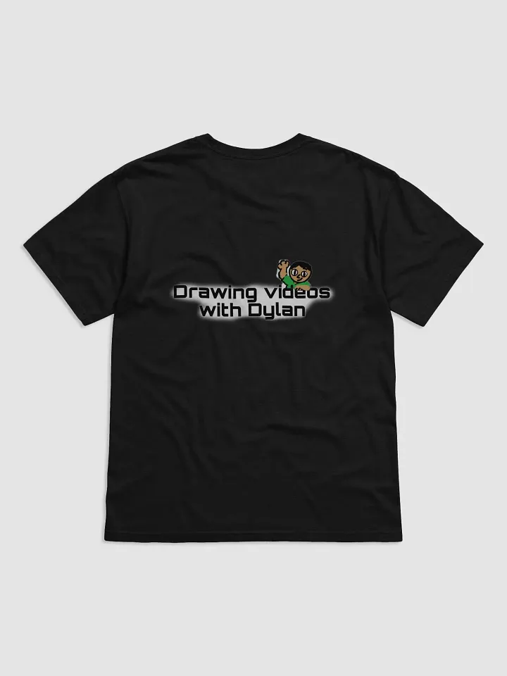 drawing videos with Dylan YouTube logo shirt product image (2)