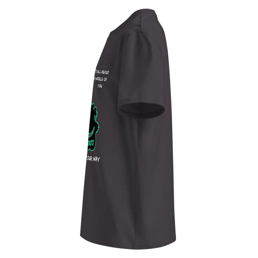 Reality Perspective Tee, Unique Mindset Shirt, Cheshire Cat Wisdom, Different Reality Fashion, Live Your Way Tee, Glow-In-The-Dark Quote product image (20)