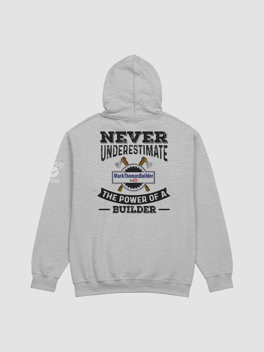 Hoodie- Mark Thomas Builder Logo & more product image (2)