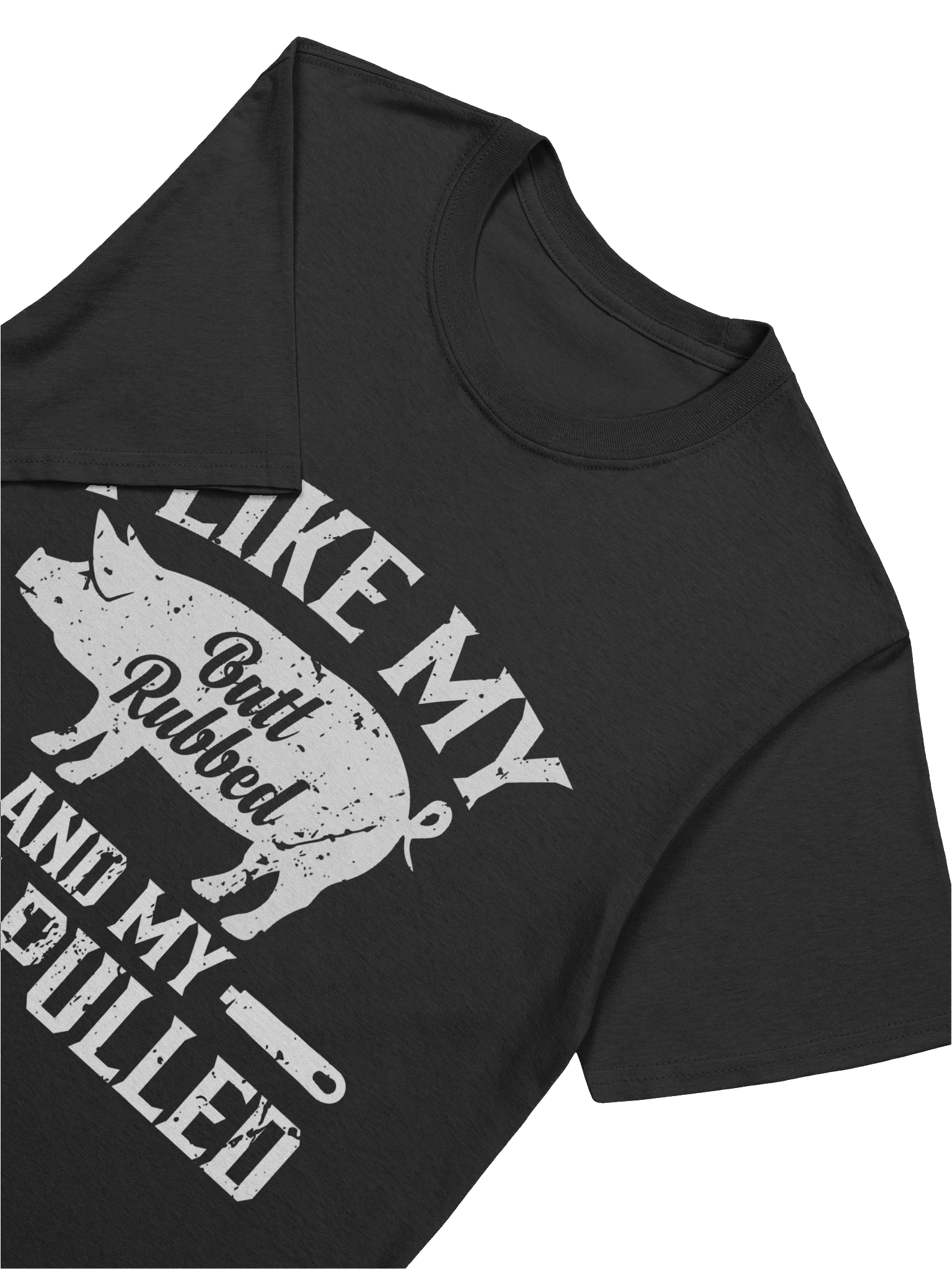 I Like My Butt Rubbed and My Pork Pulled – Gildan Softstyle Unisex T-Shirt product image (5)