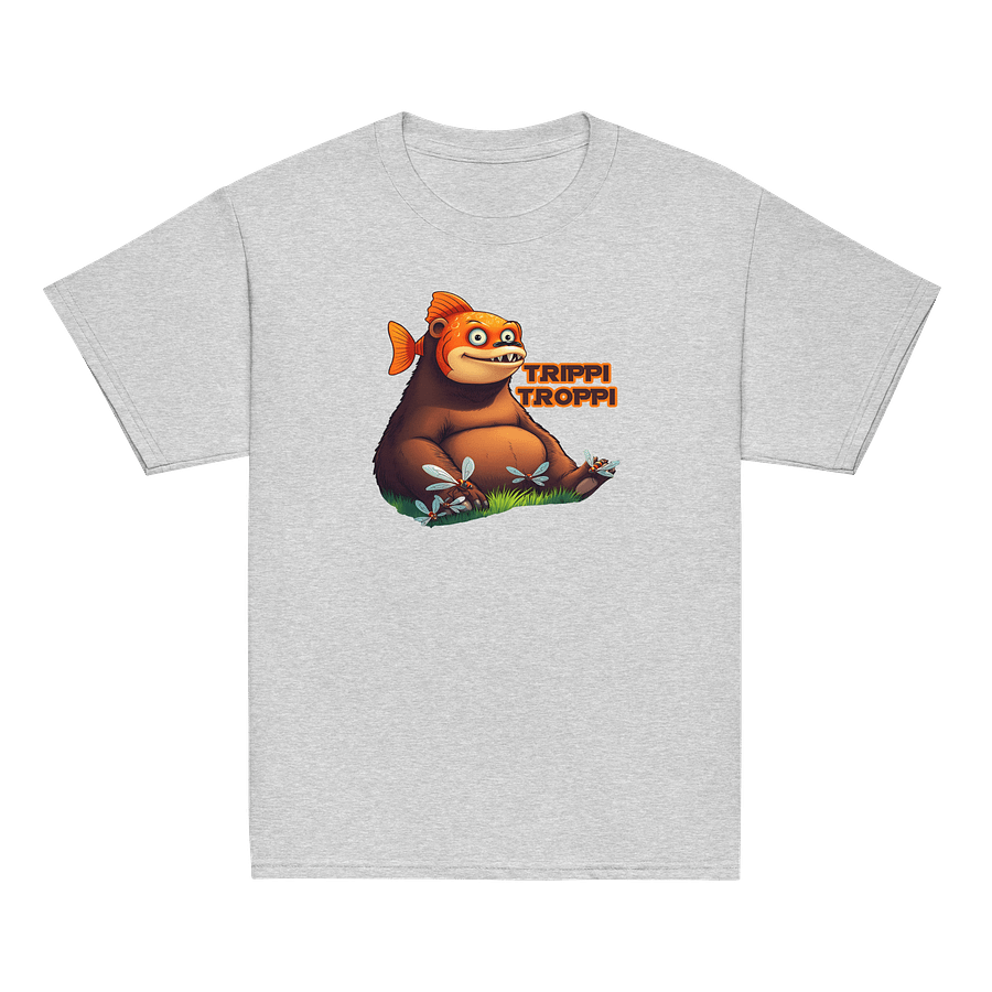 Trippi Troppi – Cartoon Fish Bear Kid Tee product image (32)