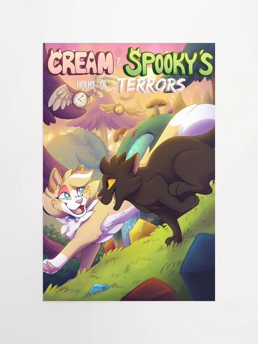 Cream & Spooky Cryptic Universe Poster product image (15)